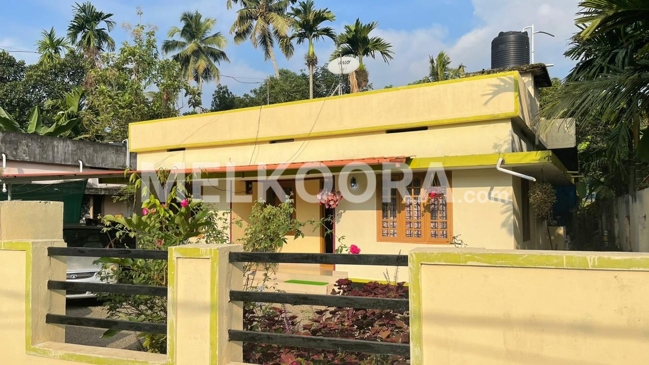 3 BHK Semi-Furnished Independent House Available for Sale in Thripunithura