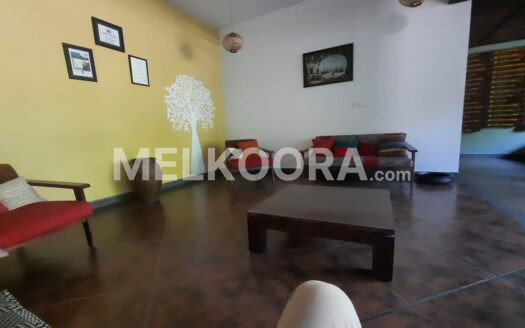 3 BHK semi-furnished flat for rent