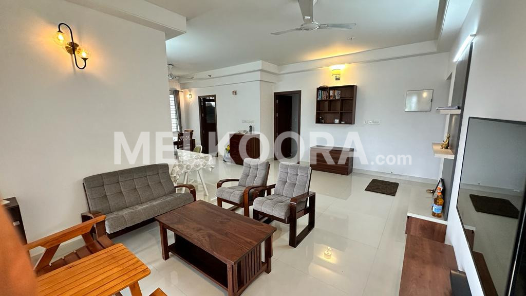 Beautiful 3 BHK Furnished Flat for Rent in Skyline Synergy