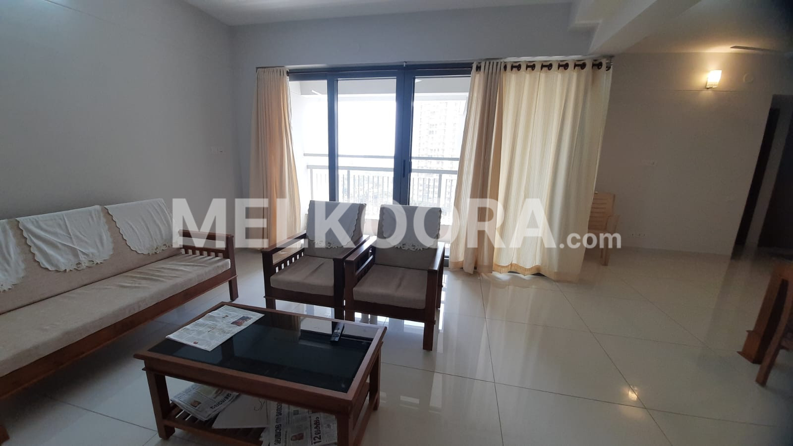 Exquisite 2200Sqft 3 BHK Fully Furnished Flat for Rent in Noel Poetry vazhakkala at Rs 50,000/month