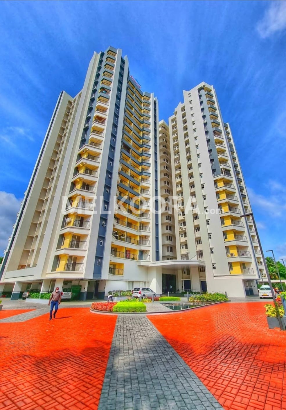 3BHK 1750 Sqft Fully Furnished Flat at Skyline Synergy,For Rent at Cheranalloor at Rs 35000/Month