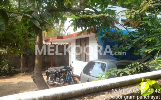 2BHK 600Sqft Semi Furnished House For Sale at Aroor For Rs 32Lakhs