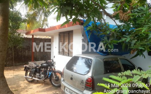 2BHK 600Sqft Semi Furnished House For Sale at Aroor For Rs 32Lakhs