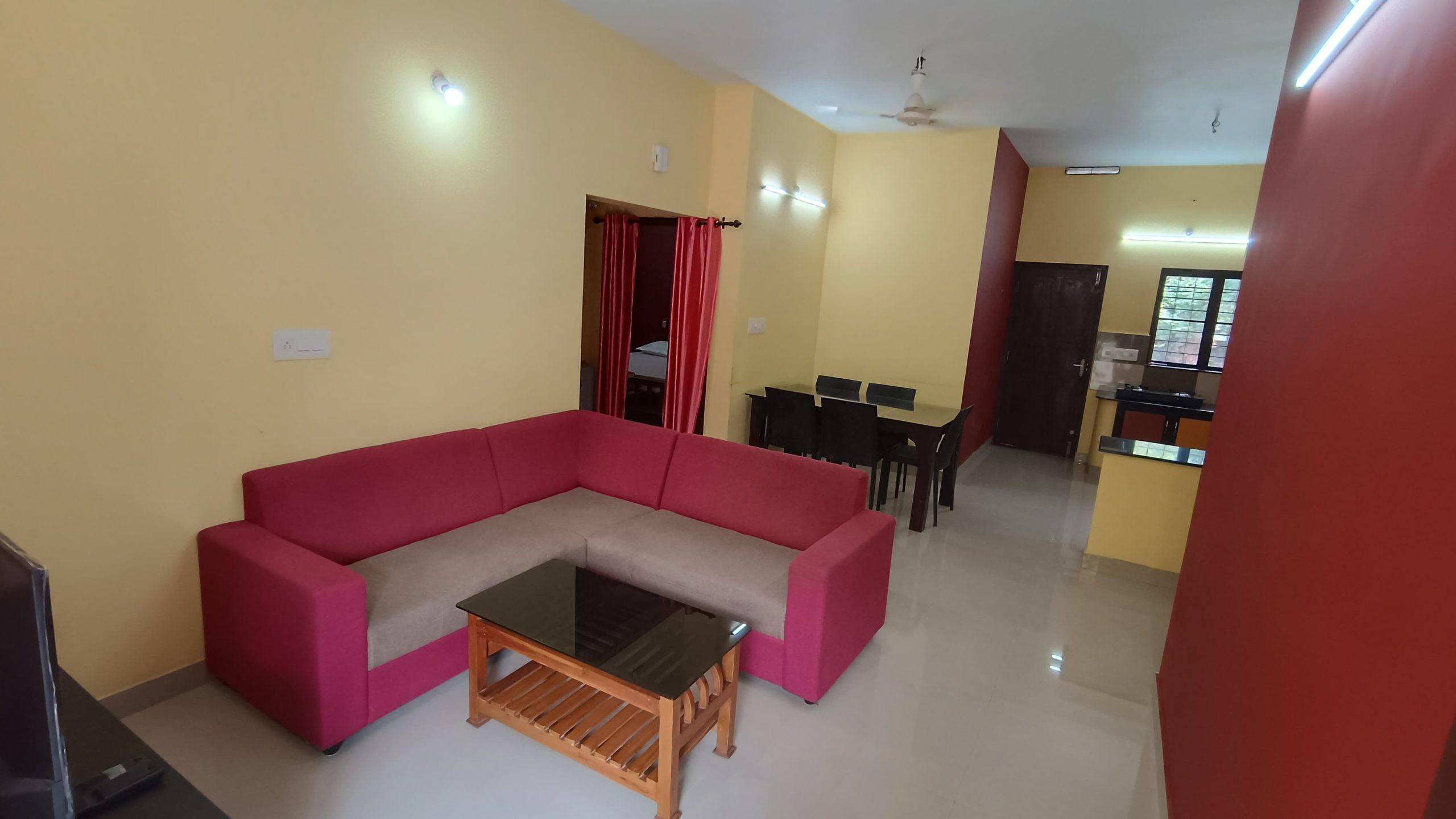 2BHK 1100Sqft Fully Furnished Apartment For Rent at Edapally For Rs 25000/Month