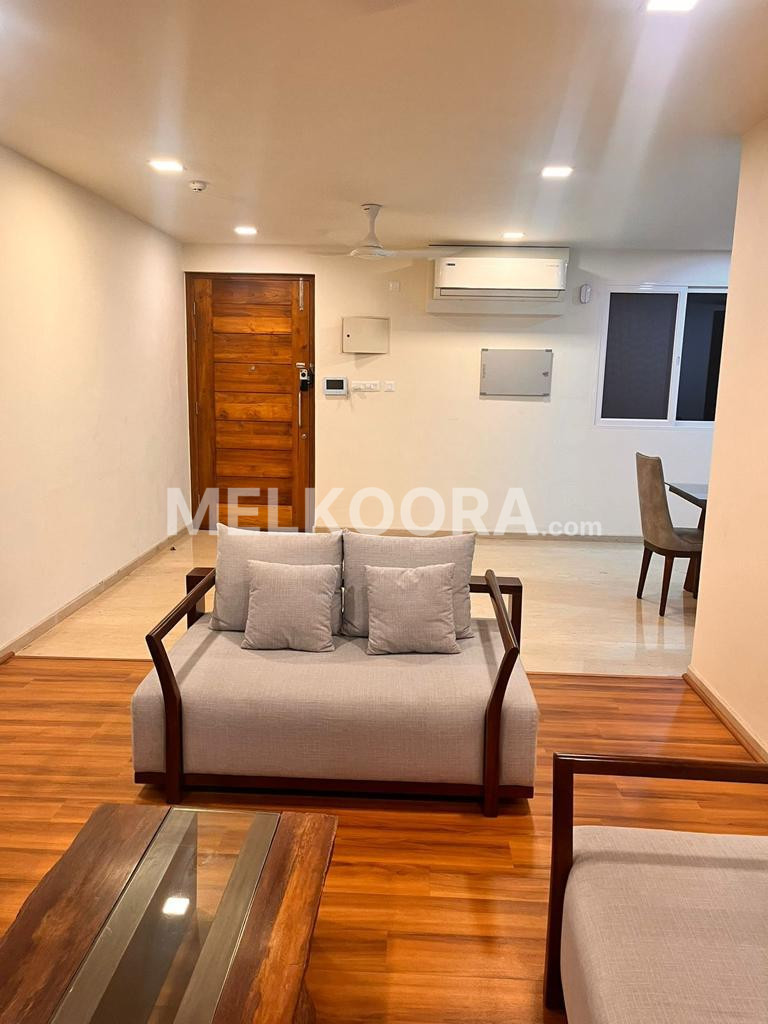 3BHK 2200Sqft Fully furnished Flat For Rent at Tata Tritvam,Marine Drive For Rs 80000/Month