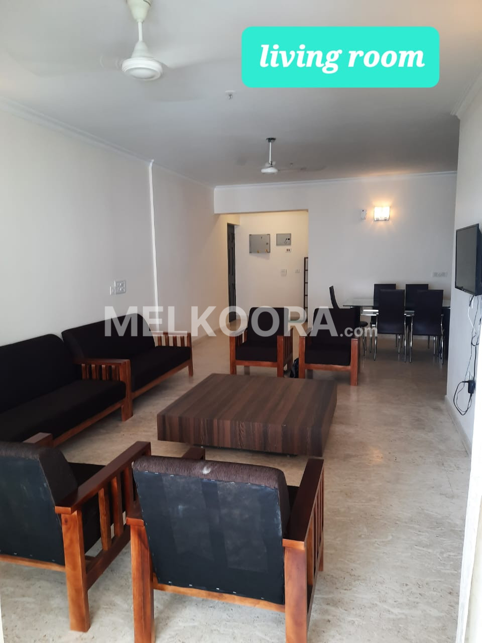 3BHK 2000Sqft Fully Furnished Flat for Rent at Marine Drive for Rs 50000