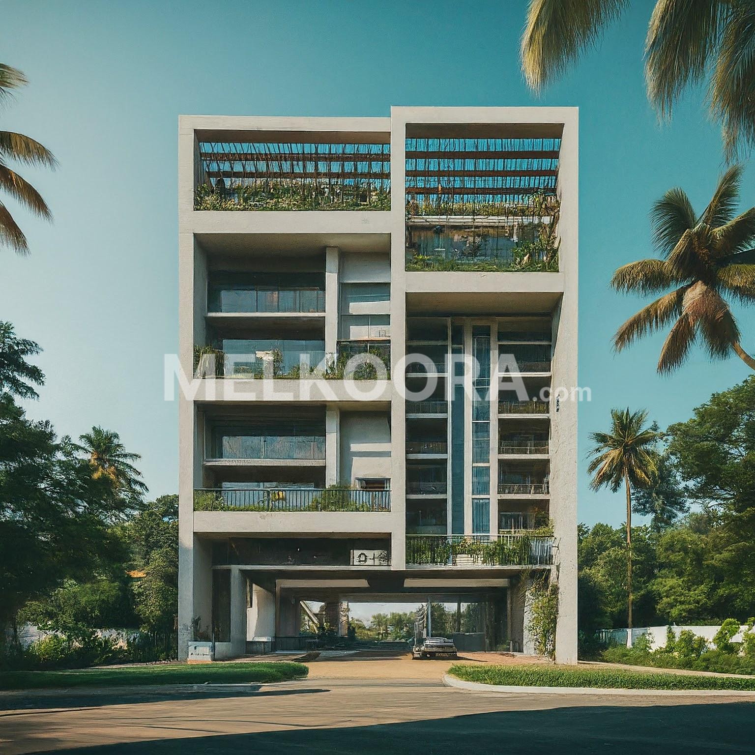 2BHK 1100Sqft Semi furnished flat for rent at Kalamassery for Rs 20000/month