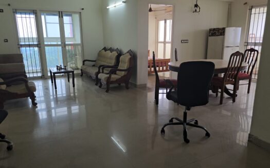 3BHK 1800Sqft Fully Furnished Apartment For Rent at Ravipuram For Rs 35000/Month