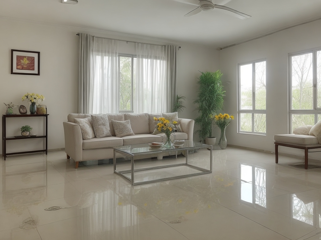 3BHK 1250Sqft Semi Furnished Flat For Sale at Kaloor For Rs 45Lakhs