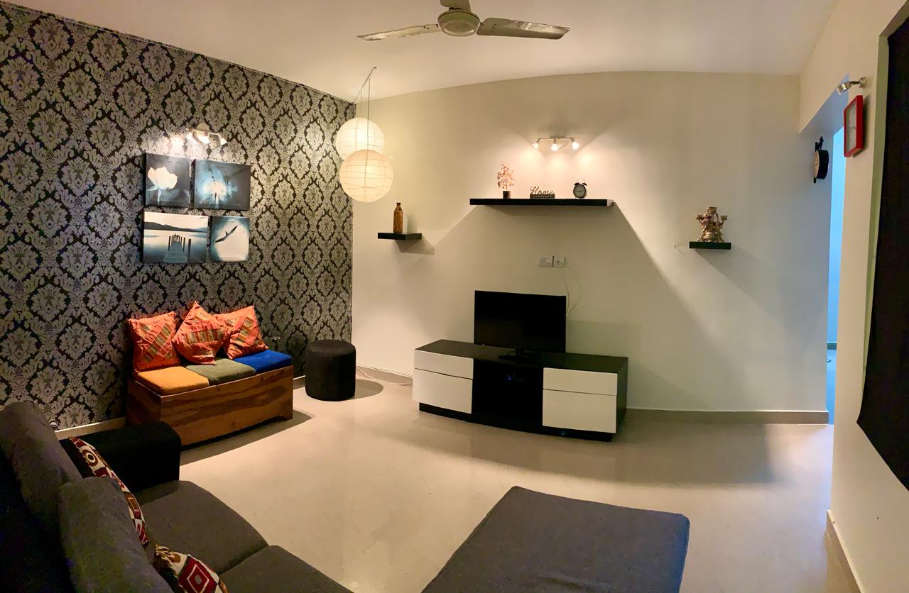 3BHK 1300Sqft Fully Furnished Flat for Rent at Kakkanad for Rs 30000/Month