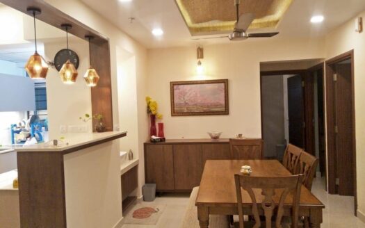 3BHK 1300Sqft Fully Furnished Flat for Rent at Edappally for Rs 60000/Month