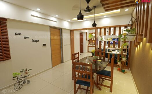 3BHK 1650Sqft Fully furnished Flat for Rent at Kadavanthra for Rs65000\Month