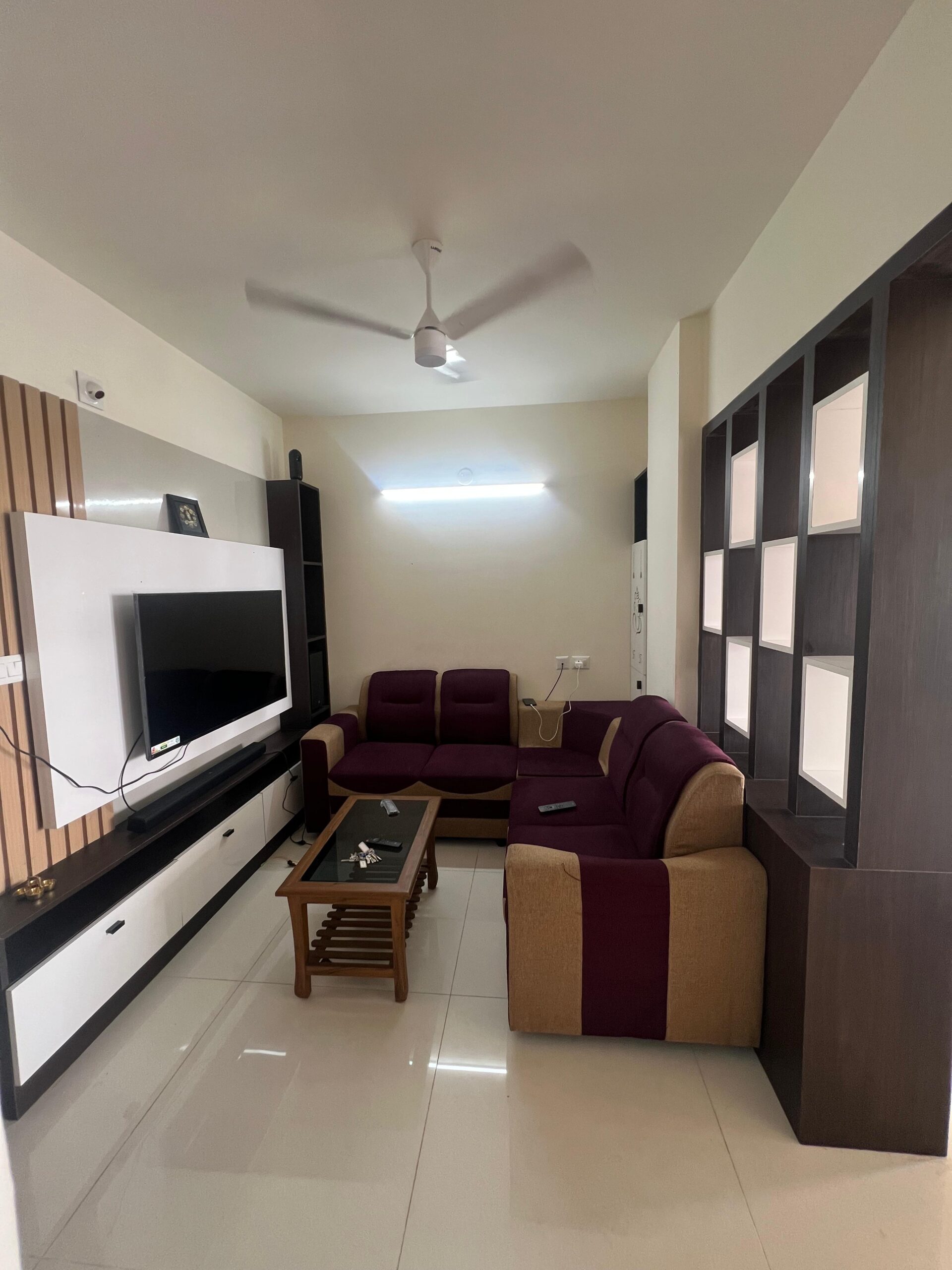 2BHK 1000Sqft Fully Furnished Flat for Rent at Edappally for Rs 33000