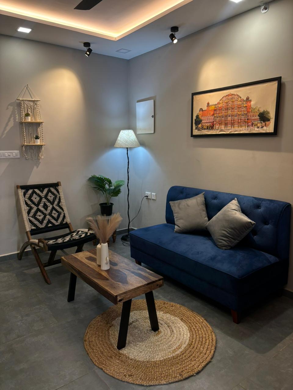 1BHK 650Sqft Fully Furnished Flat for Rent at Vyttila for Rs 35000/Month